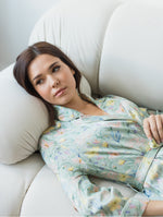 SECRET GARDEN SILK ROBE