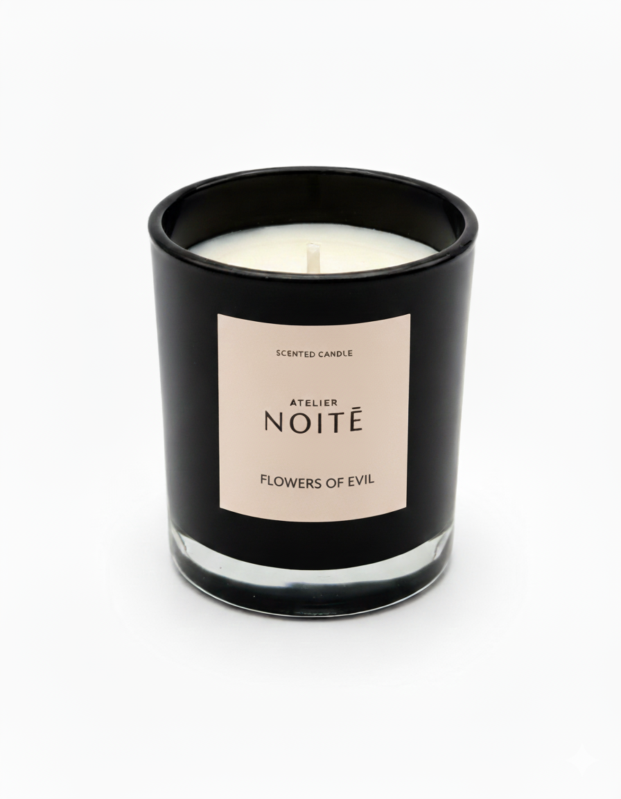 FLOWERS OF EVIL VOTIVE CANDLE