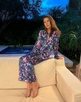 VIOLETTE SACRÉE SILK PYJAMA